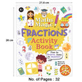 Math Magic – Fractions, Decimals & Percentages, Data Handling, Measurement | Set of 4 Maths Activity Books for Kids Ages 4+ | Fun Learning Puzzles & Practice Sheets