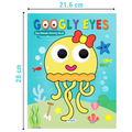 Googly Eyes Colouring Book for Kids I Sea Animals Activity Book featuring Adorable Characters with Oversized Googly Eyes