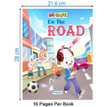 Safety Book Set for Kids Ages 4+ | Set of 8 Books (16 Pages in Each) | Illustrated Pictures | Educational Story Books for Children