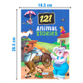 121 Animal Stories - Illustrated Story Book for kids - English short stories with Colourful Pictures - Best Bedtime children stories For younger children