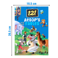 121 Aesop's Fables - Illustrated Story Book for kids - English short stories with Colourful Pictures - Best Bedtime children stories For younger children