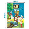 121 Folk Tales - Illustrated Story Book for kids - English short stories with Colourful Pictures - Best Bedtime children stories For younger children