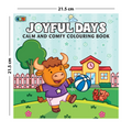 Joyful Days Calm and Comfy Colouring Book | 96 Pages