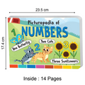 Picturepedia of Numbers I Board Book for Kids Age 2+