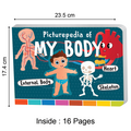 Picturepedia of My Body I Board Book for Kids Age 2+