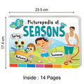 Picturepedia of Seasons I Board Book for Kids Age 2+