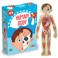 The Book Tree Human body Puzzle for Kids, 50+ Pieces, Detailed Illustrations, Learning Experience