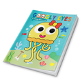 Googly Eyes Colouring Book for Kids I Sea Animals Activity Book featuring Adorable Characters with Oversized Googly Eyes