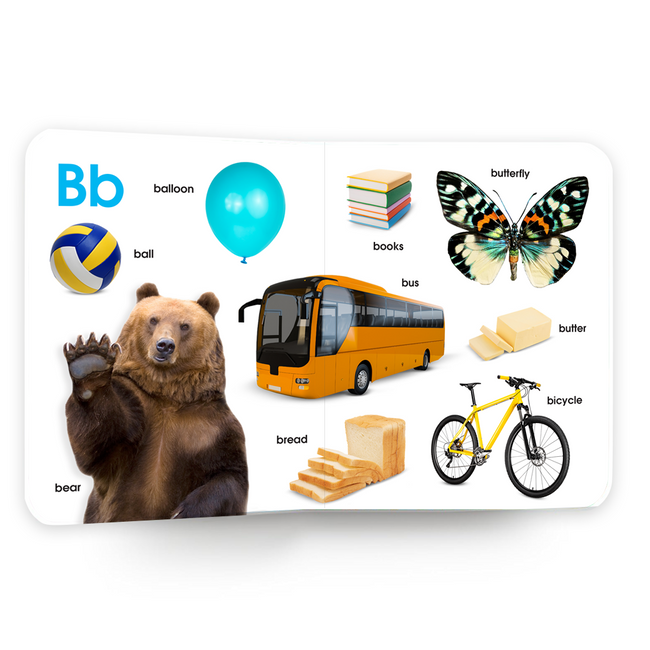 My First Book of Alphabet | Early Learning board book for kids age 2+ | A Perfect Picture Book for Toddlers | Ideal for Gifting