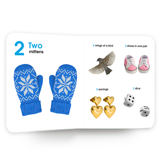 My First Book of Numbers | Early Learning Board Book for Kids Ages 2+ | First Number Picture Book for Toddlers & Preschoolers