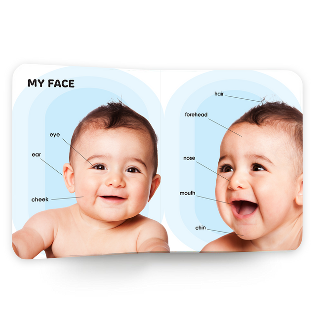 My First Book of Human Body | Early Learning Board Book for kids Ages 2+ | First Human Body Picture Book for Toddlers