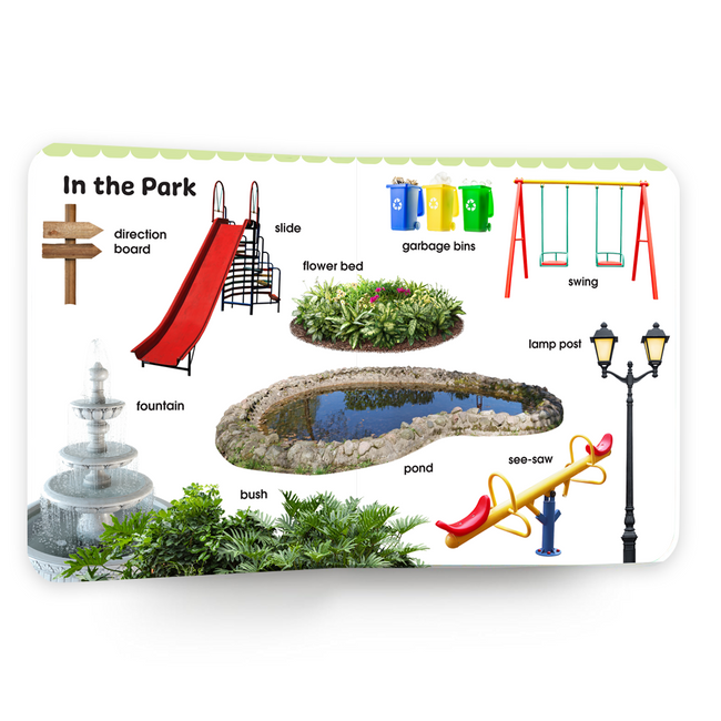 My first 100 things around us | Early Learning Board Book for Kids Aged 2+ | Enhances Early Vocabulary and Recognition