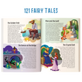 121 Fairy Tales - Illustrated Story Book for kids - English short stories with Colourful Pictures - Best Bedtime children stories For younger children