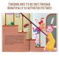 Safety Book Set for Kids Ages 4+ | Set of 8 Books (16 Pages in Each) | Illustrated Pictures | Educational Story Books for Children