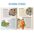 121 Moral Stories - Illustrated Story Book for kids - English short stories with Colourful Pictures - Best Bedtime children stories For younger children