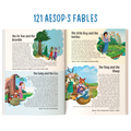 121 Aesop's Fables - Illustrated Story Book for kids - English short stories with Colourful Pictures - Best Bedtime children stories For younger children