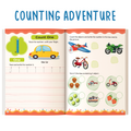 Fun Time Maths Activity Book for Kids - Fun Activities and Math Exercises For Children: Knowing Numbers, Shapes, Count, After, Before,Between