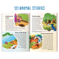 121 Animal Stories - Illustrated Story Book for kids - English short stories with Colourful Pictures - Best Bedtime children stories For younger children