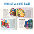 121 Folk Tales - Illustrated Story Book for kids - English short stories with Colourful Pictures - Best Bedtime children stories For younger children