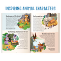 121 Animal Stories - Illustrated Story Book for kids - English short stories with Colourful Pictures - Best Bedtime children stories For younger children