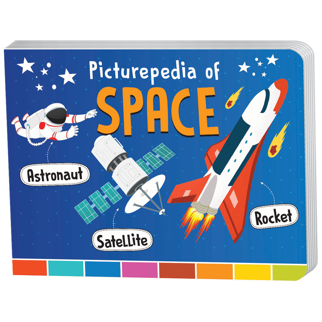Picturepedia of Space I Board Book for Kids Age 2+ I Bright Picturepedia of Space I Board Book for Kids Age 2+ I Bright