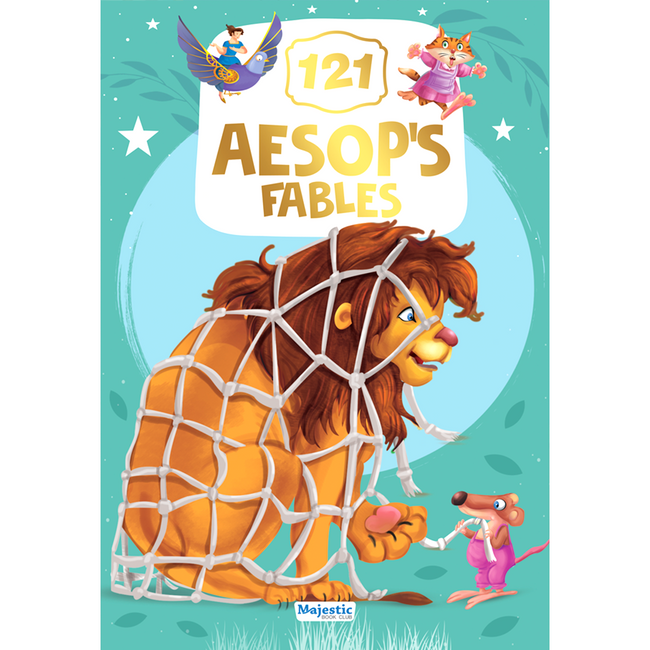 121 Aesop's Fables - Illustrated Story Book for kids - English short s