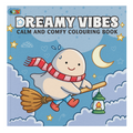 Dreamy Vibes Calm and Comfy Colouring Book | 96 Pages