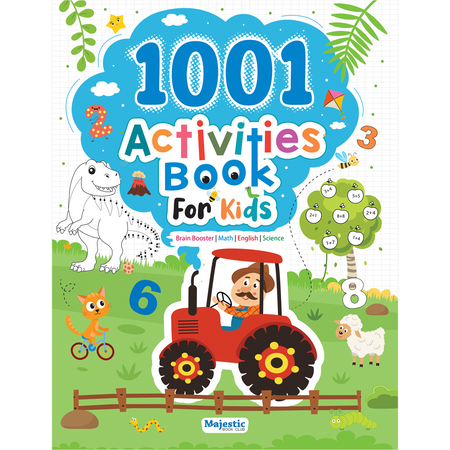 1001 Activity Book for Children Age 5+ | Brain-boosting Activities | Maths, English, Science & Brain-Booster Activities for Kids