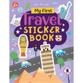 My First Travel Sticker Book | 16-Page World Landmarks & Countries Activity & Sticker Book for Kids Ages 3+, Includes 4 Sheets of Stickers