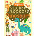 My First Sticker Book of Dinosaurs | 24-Page Dinosaur Activity & Sticker Book for Kids Ages 3+, Includes 4 Sheets of Stickers