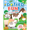 Farm Animals Dotted Fun Sticker Book for Kids Age 2+ I 800+ Dotted Stickers I 16 Pages + 4 Sticker Sheets I Fun Preschool Activity Book By Majestic Book Club