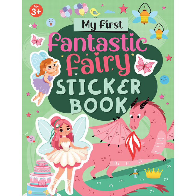 My First Fantastic Fairy Sticker Book | Fairy Fantasy Activity Book for Kids Ages 3+, Includes 4 Sheets of Stickers