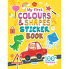 My First Colours & Shapes Sticker Book for Kids Ages 3+ | Fun Learning with 16 Pages + 8 Sticker Sheets |  2-in-1 Sticker Book | Fun Preschool Activity Book by Majestic Book Club