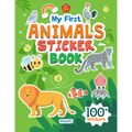 My First Animals Sticker Book for Kids Ages 3+ | Learn About Animals with 16 Pages + 8 Sticker Sheets | Educational & Engaging I Fun Preschool Activity Book by Majestic Book Club