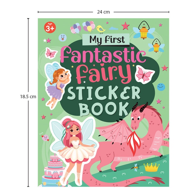 My First Fantastic Fairy Sticker Book | Fairy Fantasy Activity Book for Kids Ages 3+, Includes 4 Sheets of Stickers