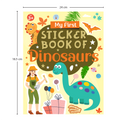 My First Sticker Book of Dinosaurs | 24-Page Dinosaur Activity & Sticker Book for Kids Ages 3+, Includes 4 Sheets of Stickers