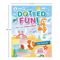 Sea Animals Dotted Fun Sticker Book for Kids Age 2+ I 800+ Dotted Stickers I 16 Pages + 4 Sticker Sheets I Fun Preschool Activity Book By Majestic Book Club