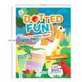 Dinosaurs Dotted Fun Sticker Book for Kids Age 2+ I 800+ Dotted Stickers I 16 Pages + 4 Sticker Sheets I Fun Preschool Activity Book By Majestic Book Club