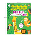 2000 Dotted Colouring Fun I Animals & Birds Colouring Sticker Book for Kids Age 4+ I Packed with 2000 Stickers I 16 Pages + 4 Sticker Sheets I Fun Preschool Activity Book by Majestic Book Club