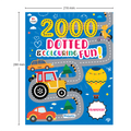 2000 Dotted Colouring Fun I Transport Colouring Sticker Book for Kids Age 4+ I Packed with 2000 Stickers I 16 Pages + 4 Sticker Sheets I Fun Preschool Activity Book by Majestic Book Club