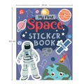 My First Space Sticker Book | Solar System & Astronaut Activity Book for Kids Ages 3+, Includes 4 Sheets of Stickers