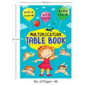 Multiplication Table Book for Kids | 48 Pages of Easy Math Fun | Counting, Math Symbols, Prime Numbers & More | Early Learning Math Guide for Ages 2+ | Develop Math Skills and Confidence