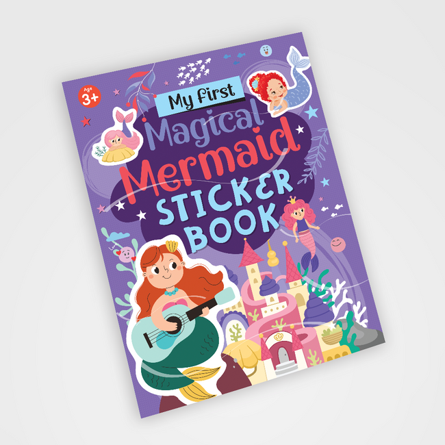 My First Magical Mermaid Sticker Book | Mermaid Ocean Adventure Activity Book for Kids Ages 3+, Includes 4 Sheets of Stickers
