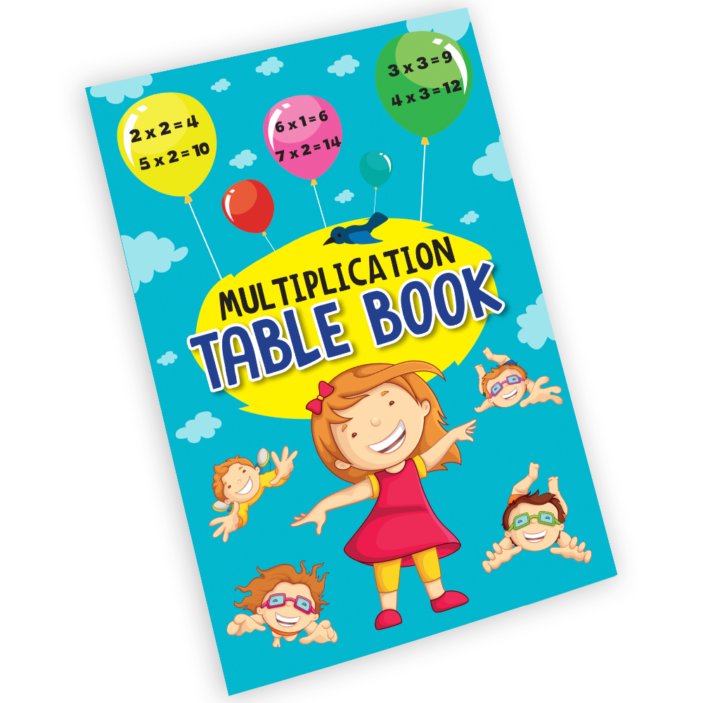 Multiplication Table Book for Kids | 48 Pages of Easy Math Fun | Count