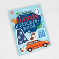 My First Words Sticker Book | 16-Page Vocabulary Activity & Sticker Book for Kids Ages 3+, Includes 4 Sheets of Stickers