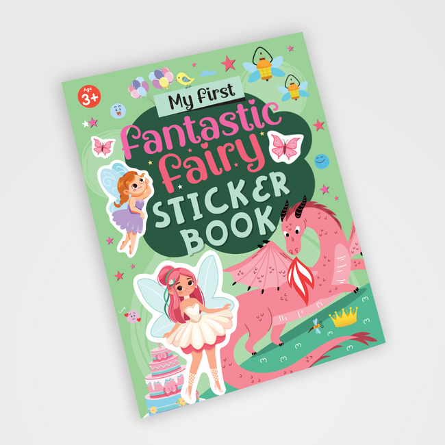 My First Fantastic Fairy Sticker Book | Fairy Fantasy Activity Book for Kids Ages 3+, Includes 4 Sheets of Stickers