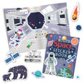 My First Space Sticker Book | Solar System & Astronaut Activity Book for Kids Ages 3+, Includes 4 Sheets of Stickers