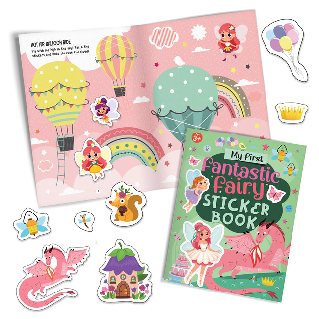 My First Fantastic Fairy Sticker Book | Fairy Fantasy Activity Book for Kids Ages 3+, Includes 4 Sheets of Stickers