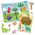My First Sticker Book of Dinosaurs | 24-Page Dinosaur Activity & Sticker Book for Kids Ages 3+, Includes 4 Sheets of Stickers