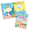 Sea Animals Dotted Fun Sticker Book for Kids Age 2+ I 800+ Dotted Stickers I 16 Pages + 4 Sticker Sheets I Fun Preschool Activity Book By Majestic Book Club